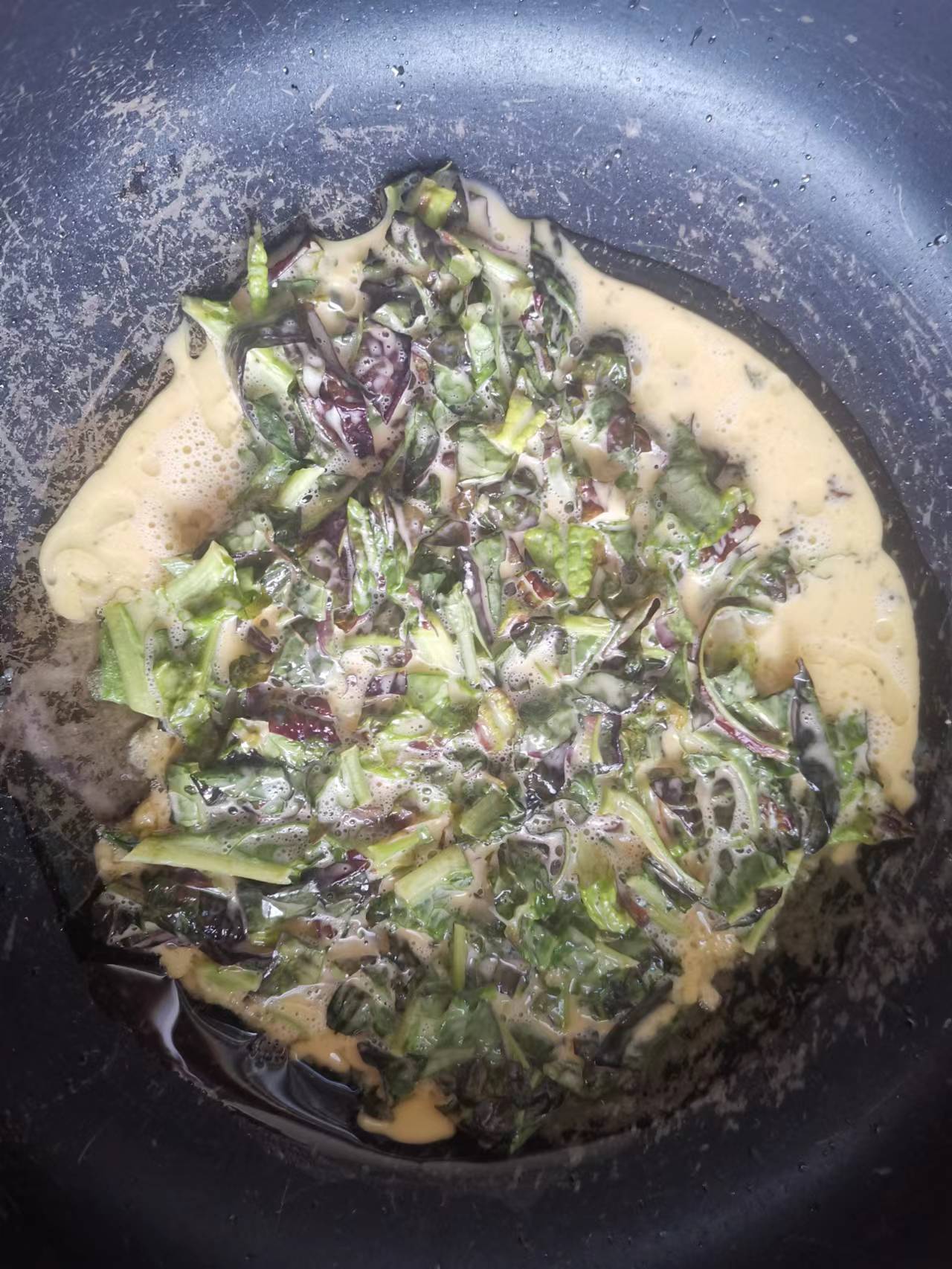 莴笋叶煎饼-预览图-2